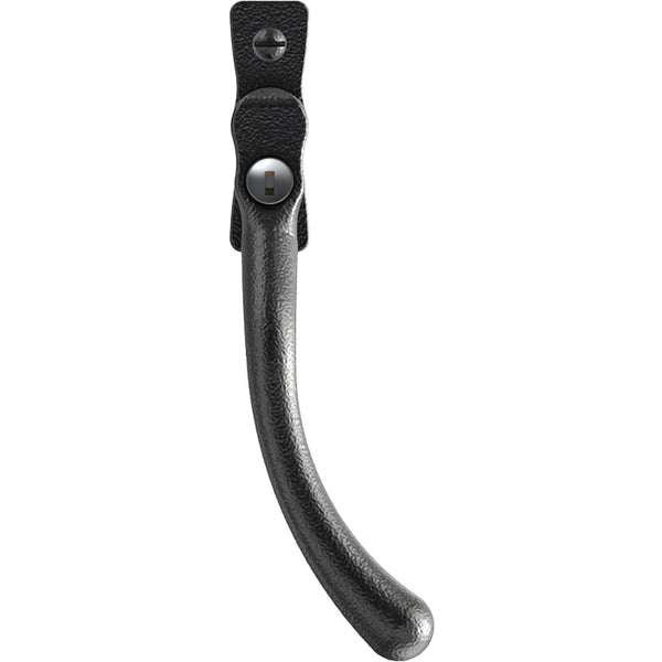 Mila Heritage Pear Drop Casement Handle Left hand Heritage Black CB700513