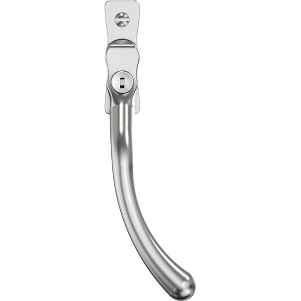 Mila Heritage Pear Drop Casement Handle Left hand Smooth Satin CB700693