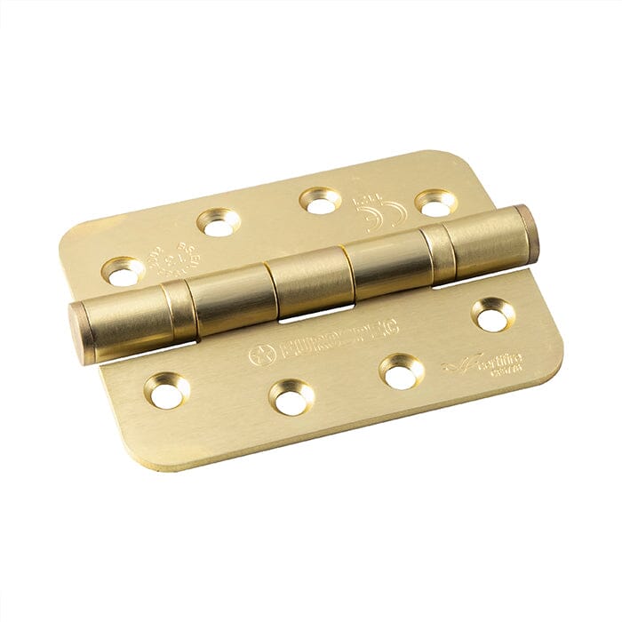 Grade 13 Ball Bearing P Hinge Radius Hinge Eurospec Satin Brass 