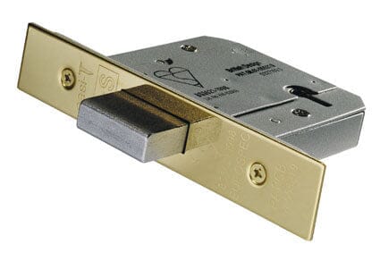 Easi T 5 Lever BS Deadlock Dead Lock Eurospec PVD 64mm 