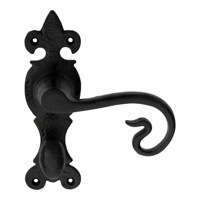 Curly Tail Lever on WC Backplate