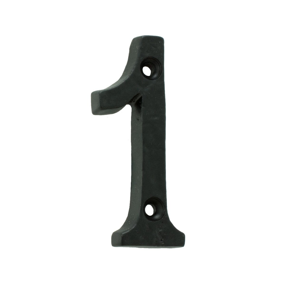 Numeral 1 (Face Fix) Numerals & Letter Carlisle Brass Black Antique 