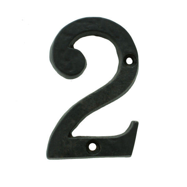 Numeral 2 (Face Fix) Black Antique LF55492