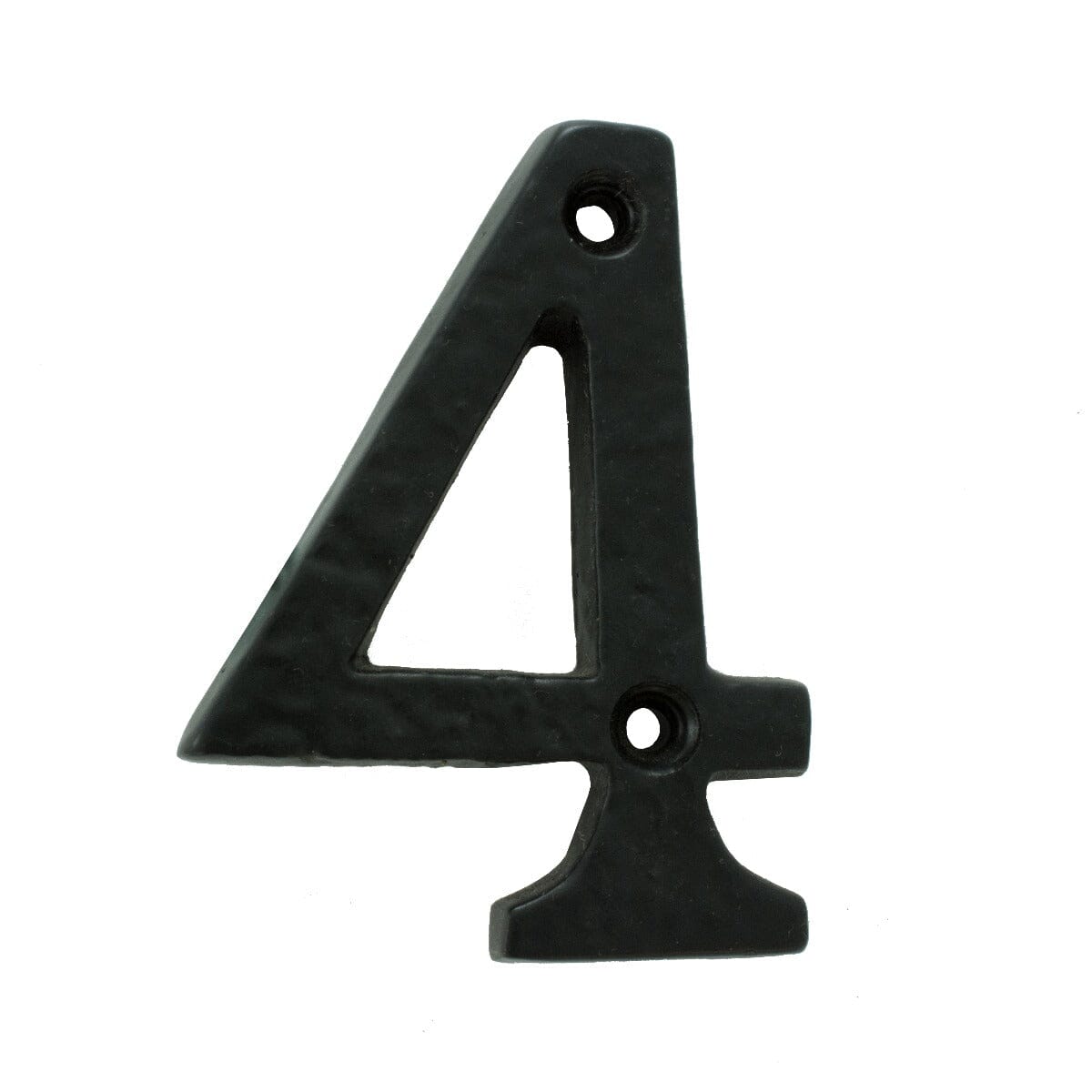 Numeral 4 (Face Fix) Numerals & Letter Carlisle Brass Black Antique 