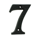 Numeral 7 (Face Fix) Numerals & Letter Carlisle Brass Black Antique 