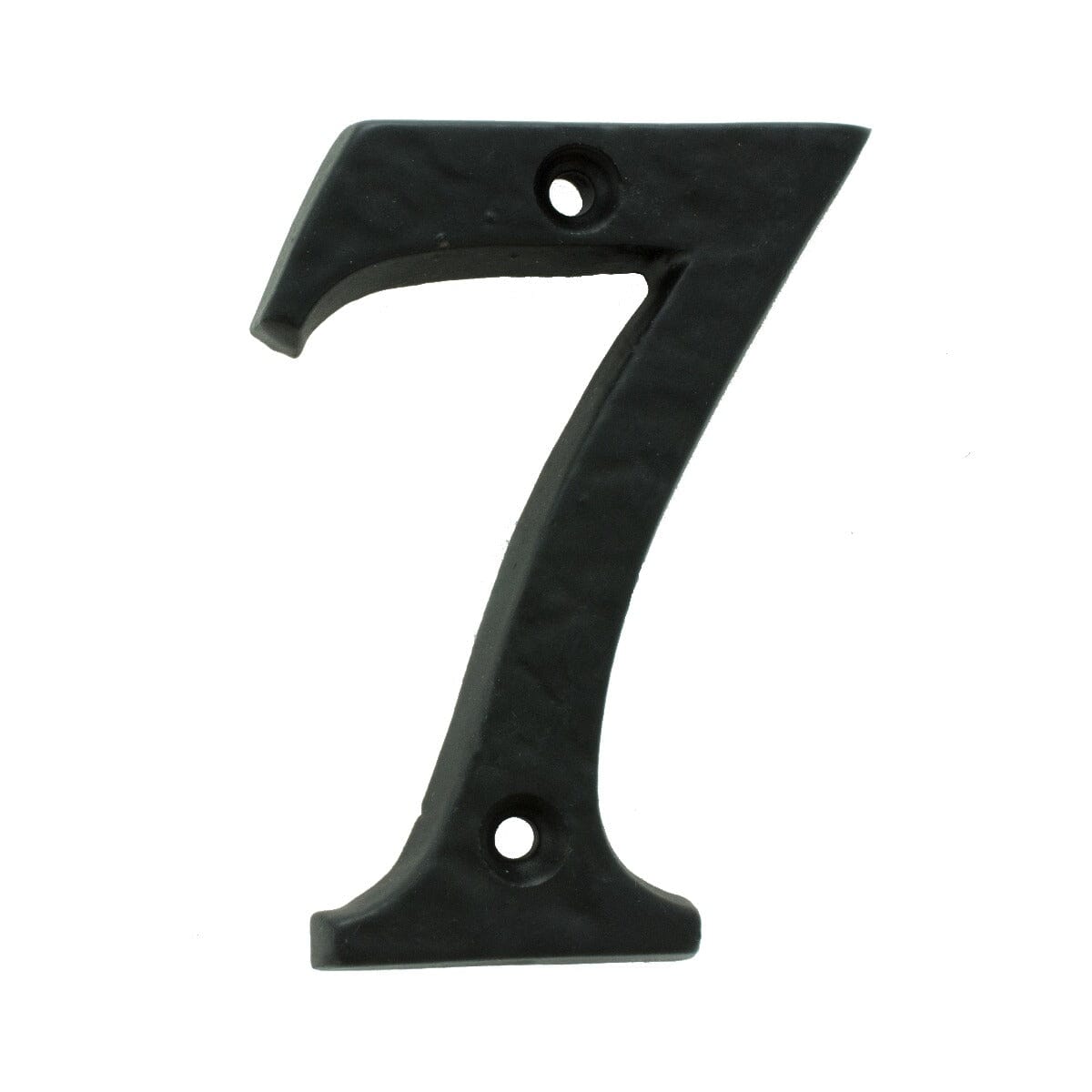Numeral 7 (Face Fix) Numerals & Letter Carlisle Brass Black Antique 