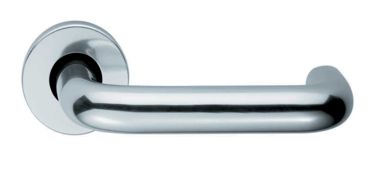 Safety Lever on Rose (Latch & Hinges Included) Lever On Rose Eurospec Polished Anodised Aluminium 