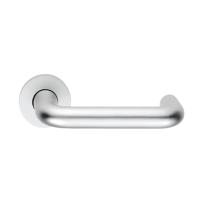 Safety Lever 22mm DDA compliant (Latch & Hinges Included) Lever On Rose Eurospec Satin Anodised Aluminium 