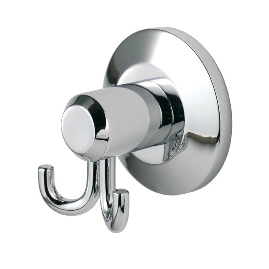 Tempo Double Robe Hook Tempo Suite Carlisle Brass Polished Chrome 