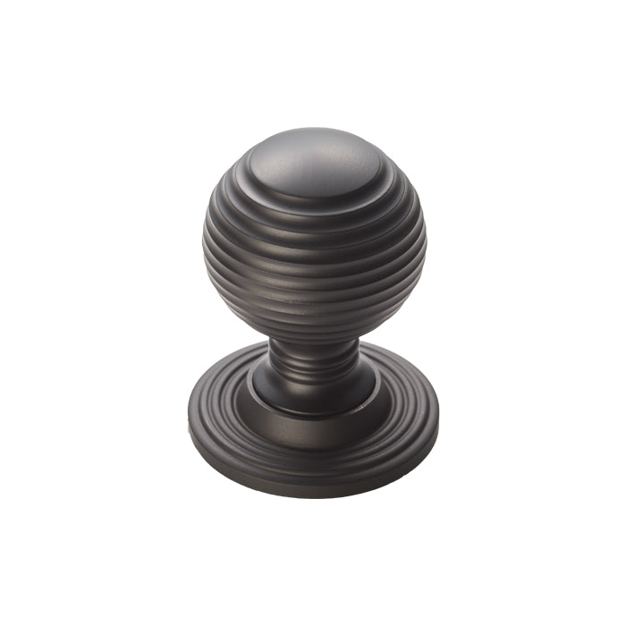 Queen Anne Knob 23mm Matt Black M1003MB