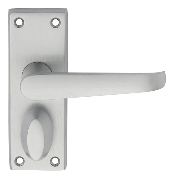 Victorian Lever on Privacy Backplate (Latch & Hinges Included)