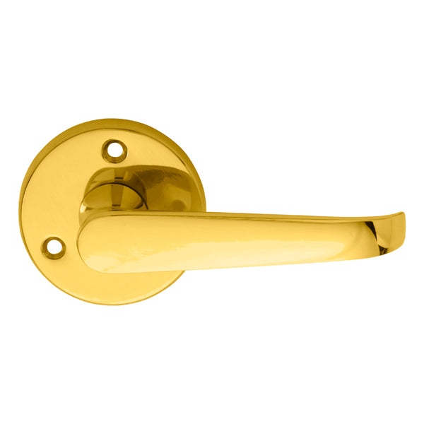 Victorian Lever on Round Rose (Latch & Hinges Included)