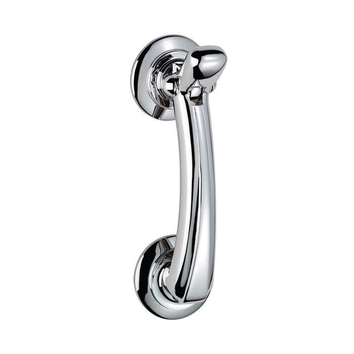 Door Knocker on Rose Door Knocker Carlisle Brass Polished Chrome 