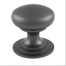 Victorian Cupboard Knob 50mm Anthracite Cupboard Knob Carlisle Brass Anthracite 
