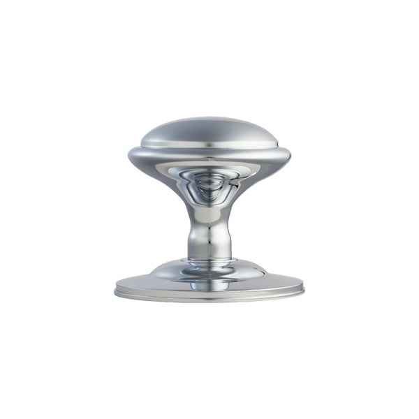 Round Centre Door Knob Polished Chrome M61CP