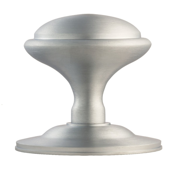 Round Centre Door Knob Satin Chrome M61SC