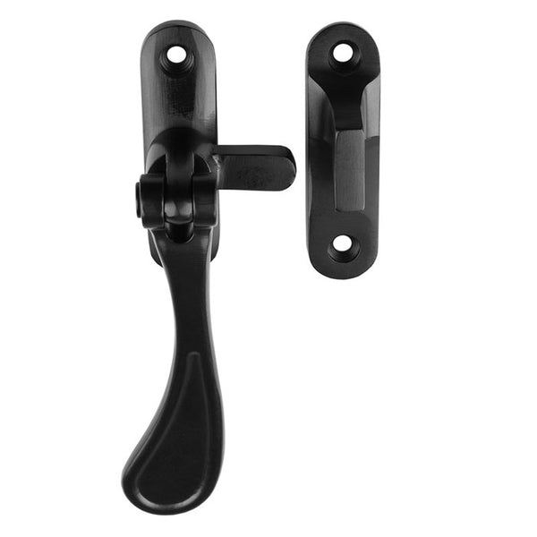 Casement Fastener Reversible Matt Black M73MB