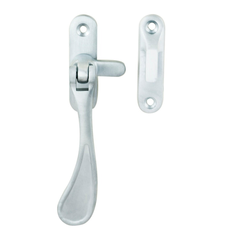 Casement Fastener Reversible Satin Chrome M73SC