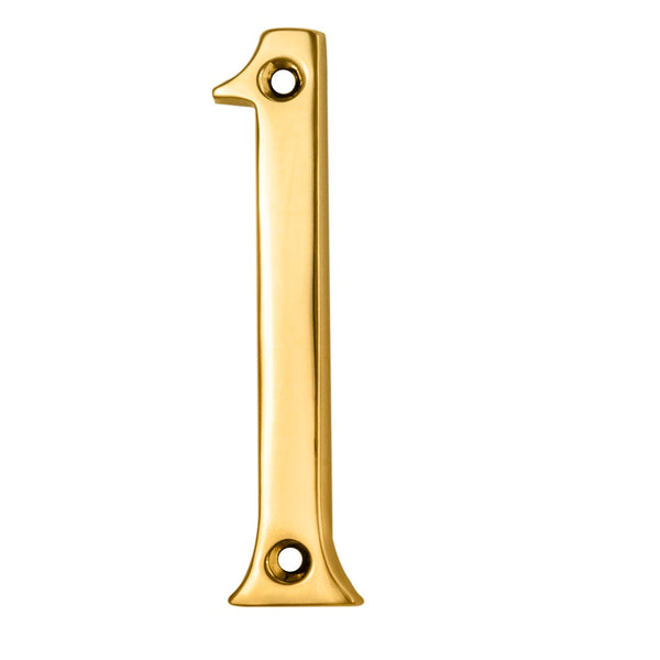Numerals (0-9) Number 1 PVD N1PVD