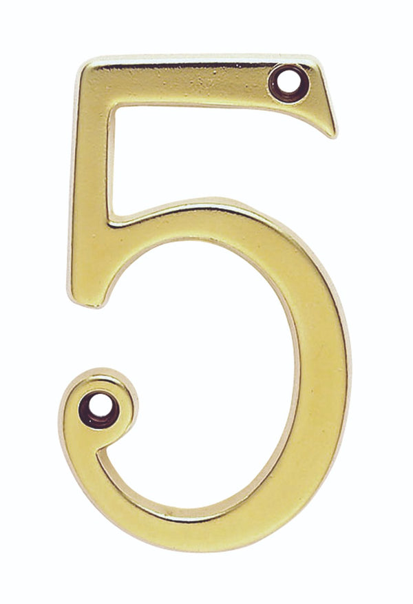 Numerals (0-9) Number 5 PVD N5PVD