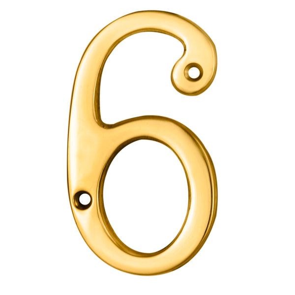 Numerals (0-9) Number 6/9 PVD N6PVD