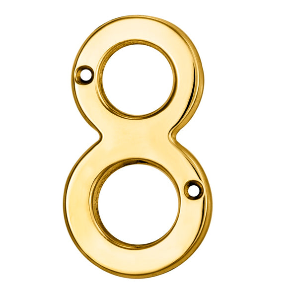 Numerals (0-9) Number 8 PVD N8PVD