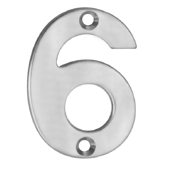 Numerals Number 6/9 Satin Stainless Steel NUM10506/9SSS