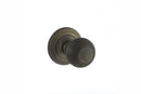 Old English Ripon Solid Brass Reeded Mortice Knob Concealed Fix Rose (Latch & Hinges Included) Door Knob Atlantic Set Urban Bronze 