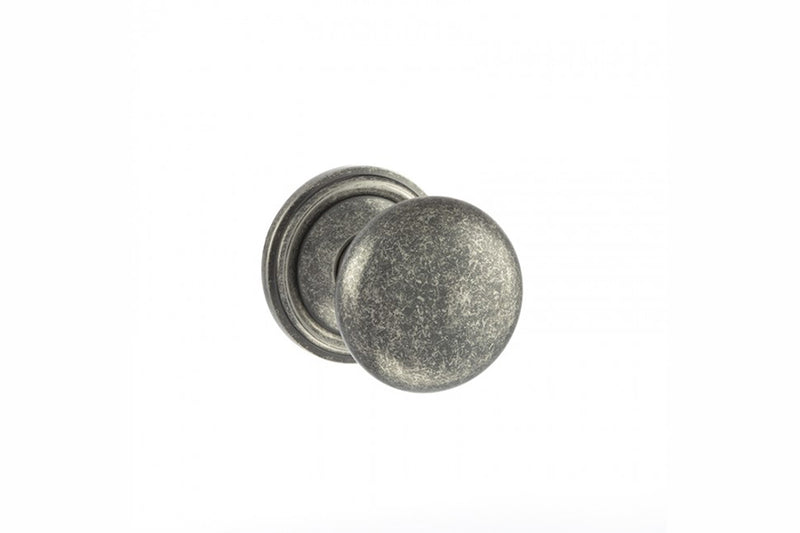 Old English Harrogate Solid Brass Mushroom Mortice Knob Concealed Fix Rose (Latch & Hinges Included)