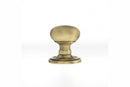 Old English Harrogate Solid Brass Mushroom Mortice Knob Concealed Fix Rose (Latch & Hinges Included) Mortice Knob Atlantic 