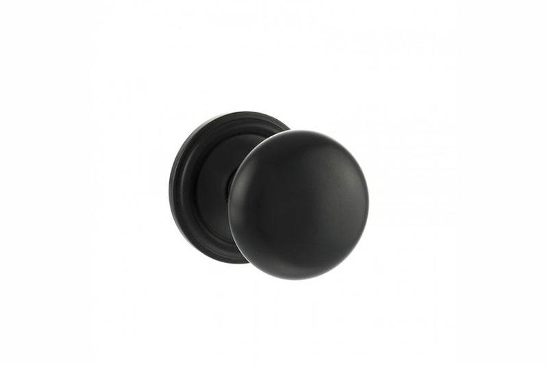 Old English Harrogate Solid Brass Mushroom Mortice Knob Concealed Fix Rose (Latch & Hinges Included)