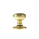 Old English Harrogate Solid Brass Mushroom Mortice Knob Concealed Fix Rose (Latch & Hinges Included) Mortice Knob Atlantic 