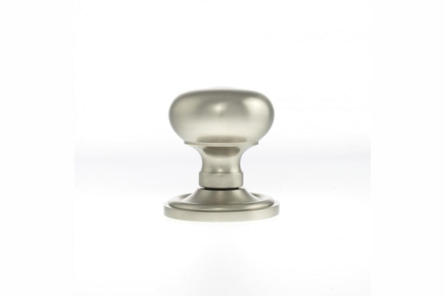 Old English Harrogate Solid Brass Mushroom Mortice Knob Concealed Fix Rose (Latch & Hinges Included) Mortice Knob Atlantic 