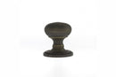 Old English Harrogate Solid Brass Mushroom Mortice Knob Concealed Fix Rose (Latch & Hinges Included) Mortice Knob Atlantic 