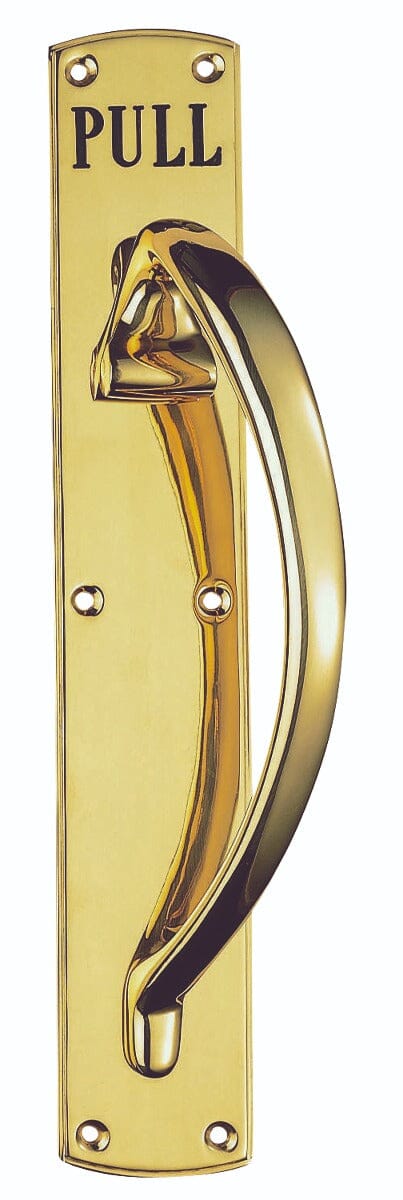 Engraved Large Pull Handle R/H