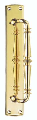 Ornate Pull Handle Pull Handle Carlisle Brass Polished Brass 