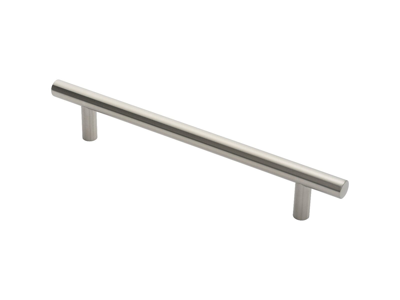 Straight T Pull Handle 22mm Eurospec Satin Stainless Steel 