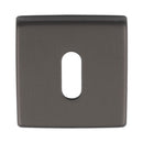 Manital Square Standard Key Escutcheon Anthracite