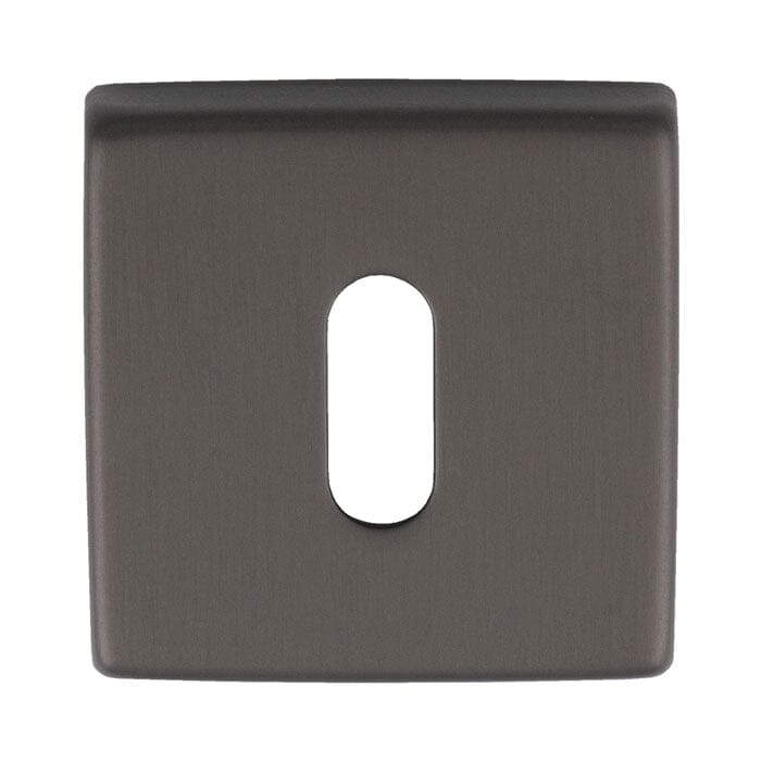 Manital Square Standard Key Escutcheon Anthracite