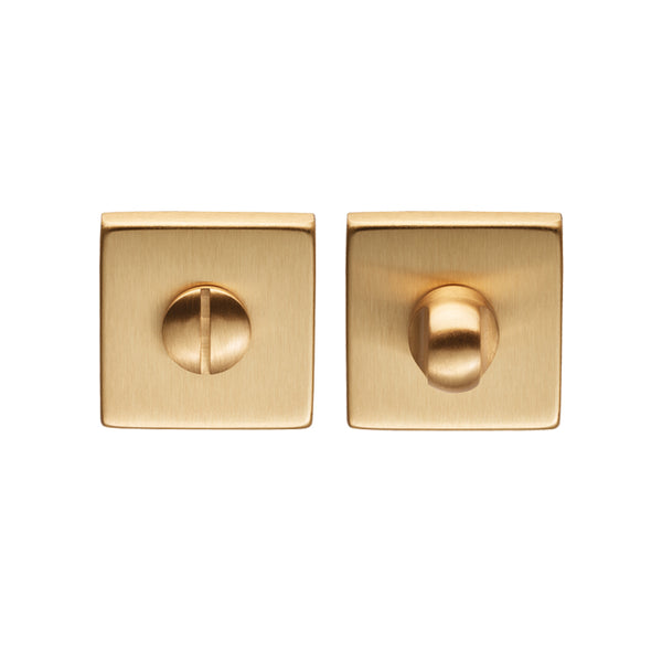 Square Standard Turn And Release Satin Brass QT004SB