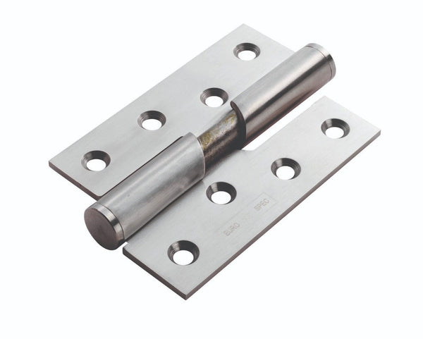 Enduro Rising Butt Hinge L/H Hinge Eurospec Satin Stainless Steel 