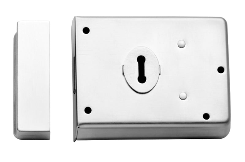 Traditional Rim Deadlock Polished Chrome RDE8043PC