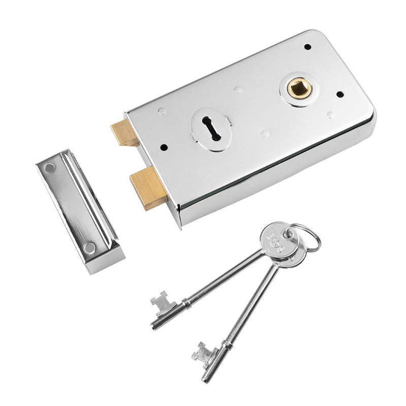 Traditional Rim Deadlock Polished Chrome RSE8053PC