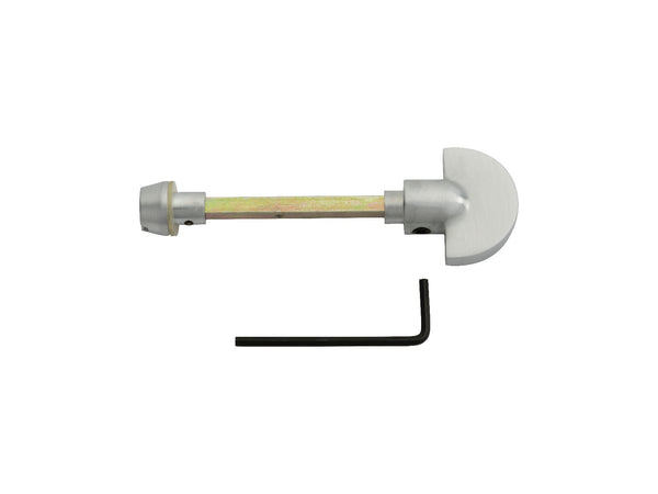 Spare Turn and Release Long Version Satin Chrome SP104LSC