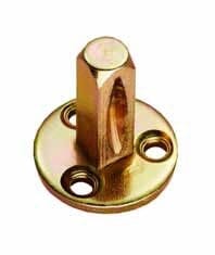 Taylor Spindle 8mm Sq Spare Carlisle Brass Polished Brass 