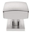 Steelworx Square Knobset Mortice Knob Eurospec Satin Stainless Steel 