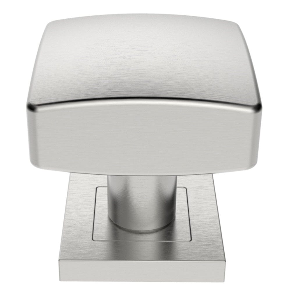 Steelworx Square Knobset Mortice Knob Eurospec Satin Stainless Steel 