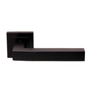 Alvar Designer Lever on Sprung Square Rose Lever On Rose Eurospec Matt Black 