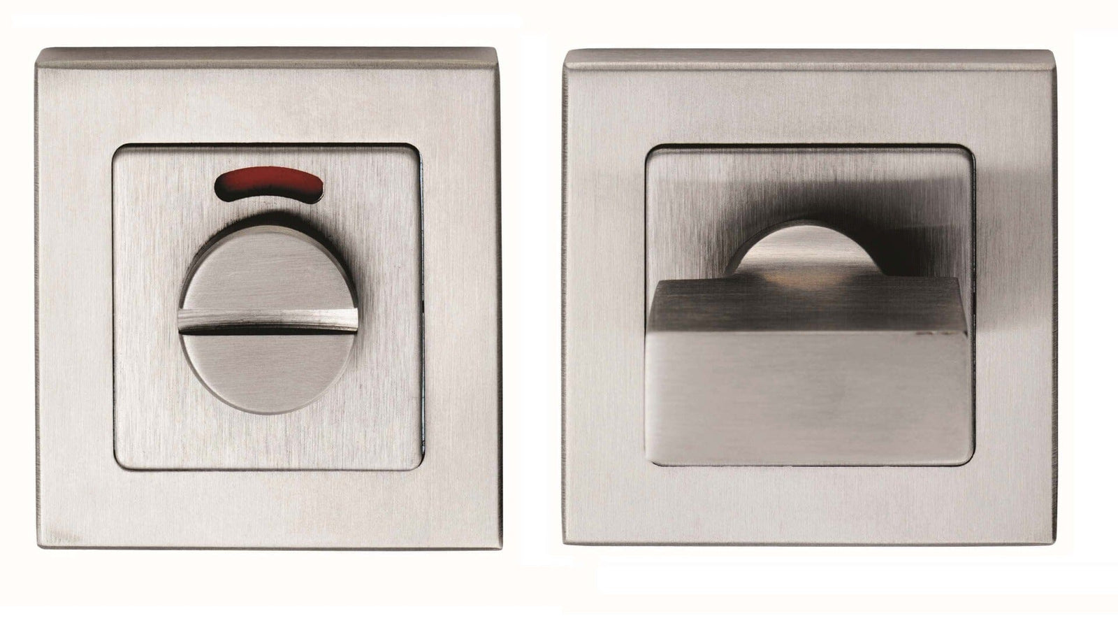 Square Thumbturn and Release with Indicator Turn & Release Eurospec Satin Stainless Steel 