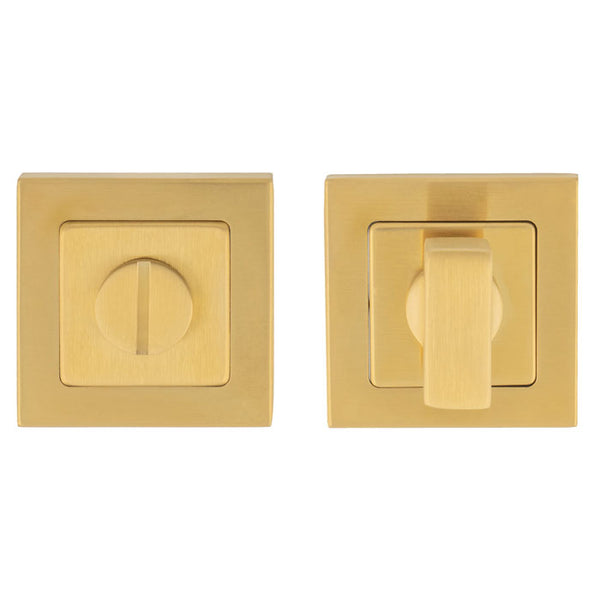 Square Thumbturn and Release Satin PVD SST1415SPVD